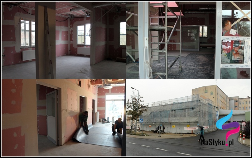 Szpitalny Oddział Ratunkowy w Zgorzelcu w trakcie przebudowy